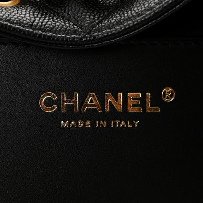 Chanel Caviar Quilted Small Chanel 25 Handbag Black 6 of 10