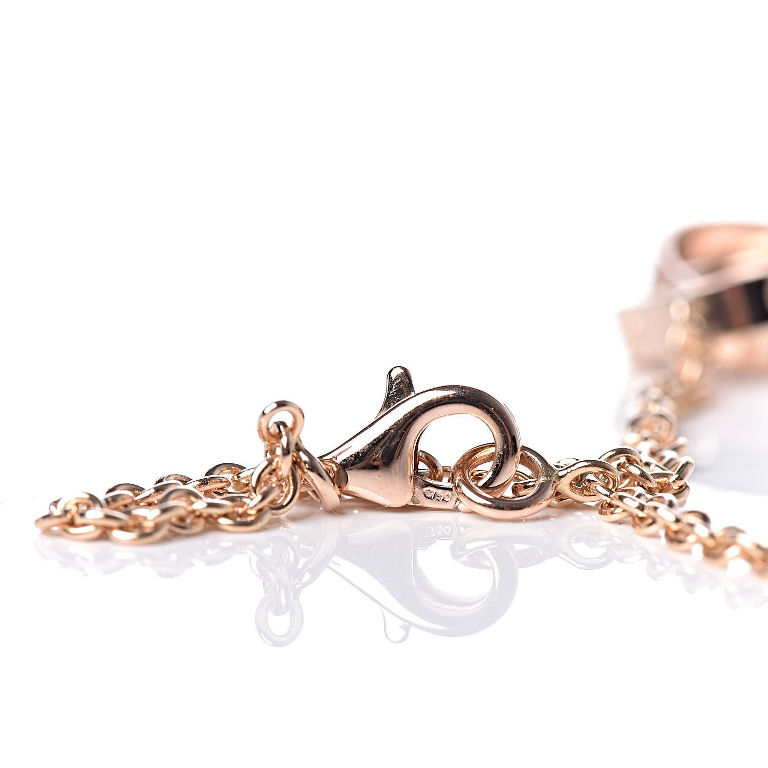 Cartier 18K Pink Gold Interlocking LOVE Bracelet 4 of 6