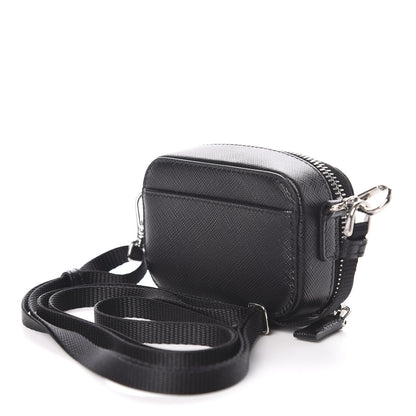 Prada Saffiano Cargo Pouch Black 2 of 6