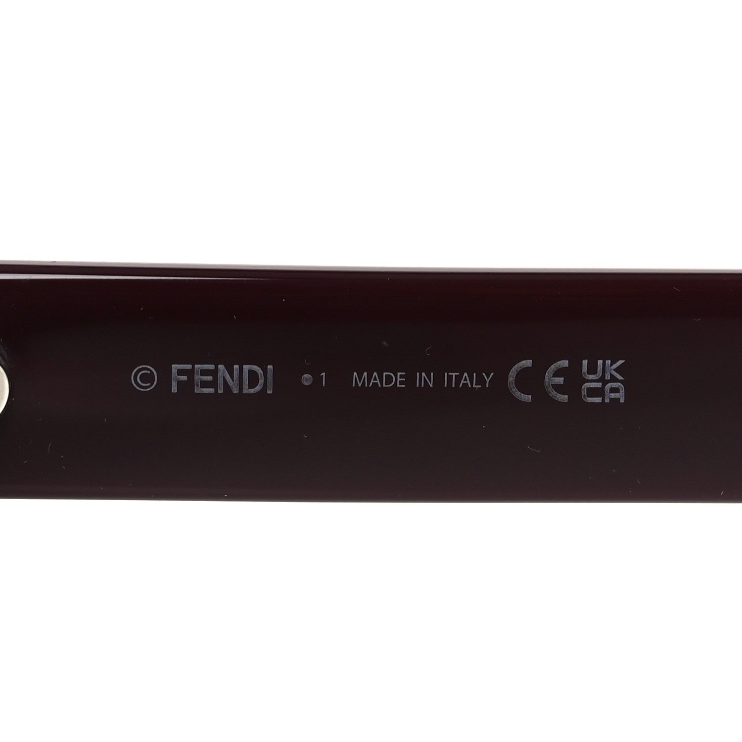 Fendi Acetate Fendi Square Sunglasses FE40119I Burgundy 5 of 7