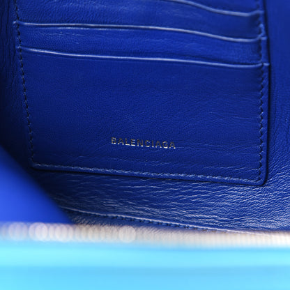 Balenciaga Calfskin M Triangle Pouch Baby Blue 5 of 7