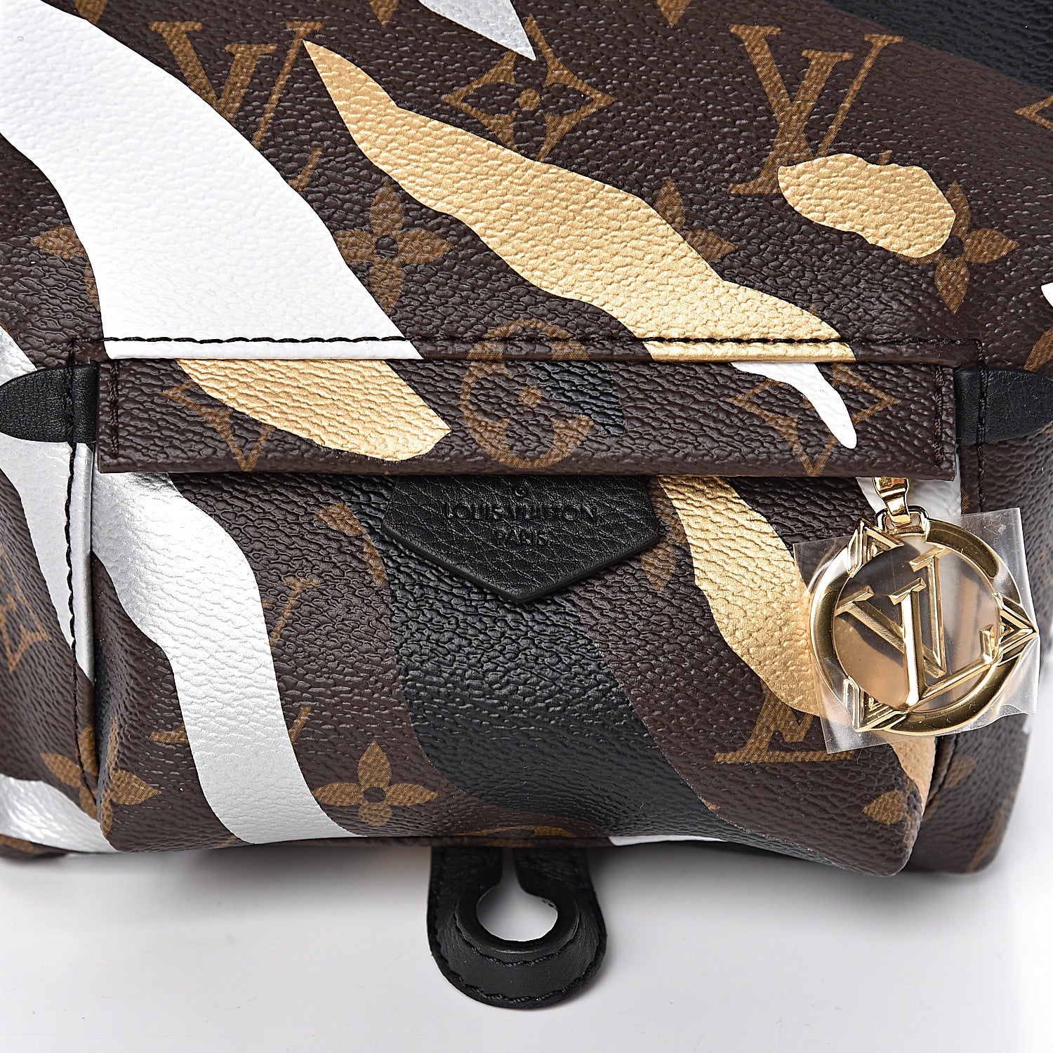 Louis Vuitton X LOL Monogram Palm Springs Backpack Mini Gold Silver 10 of 10