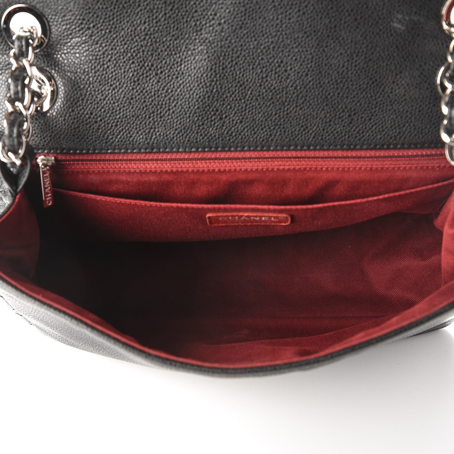 Chanel Caviar Large Timeless CC Flap Black 5 of 9