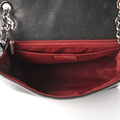 Chanel Caviar Large Timeless CC Flap Black 5 of 9