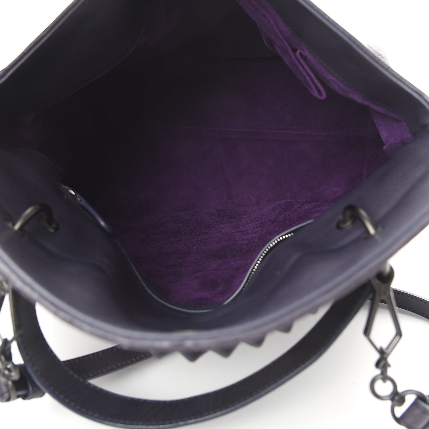 Intrecciato Large Plume Tote Ink