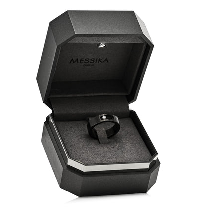 Messika Titanium Graphite Move SM Ring 58 8.25 7 of 7