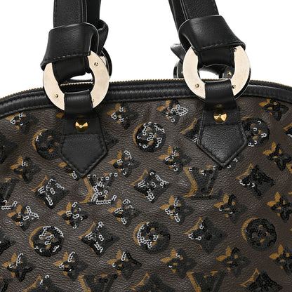 Louis Vuitton Monogram Sequins Eclipse Alma Black 7 of 9