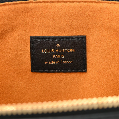 Louis Vuitton Lambskin Embossed Monogram Coussin MM Black 5 of 8