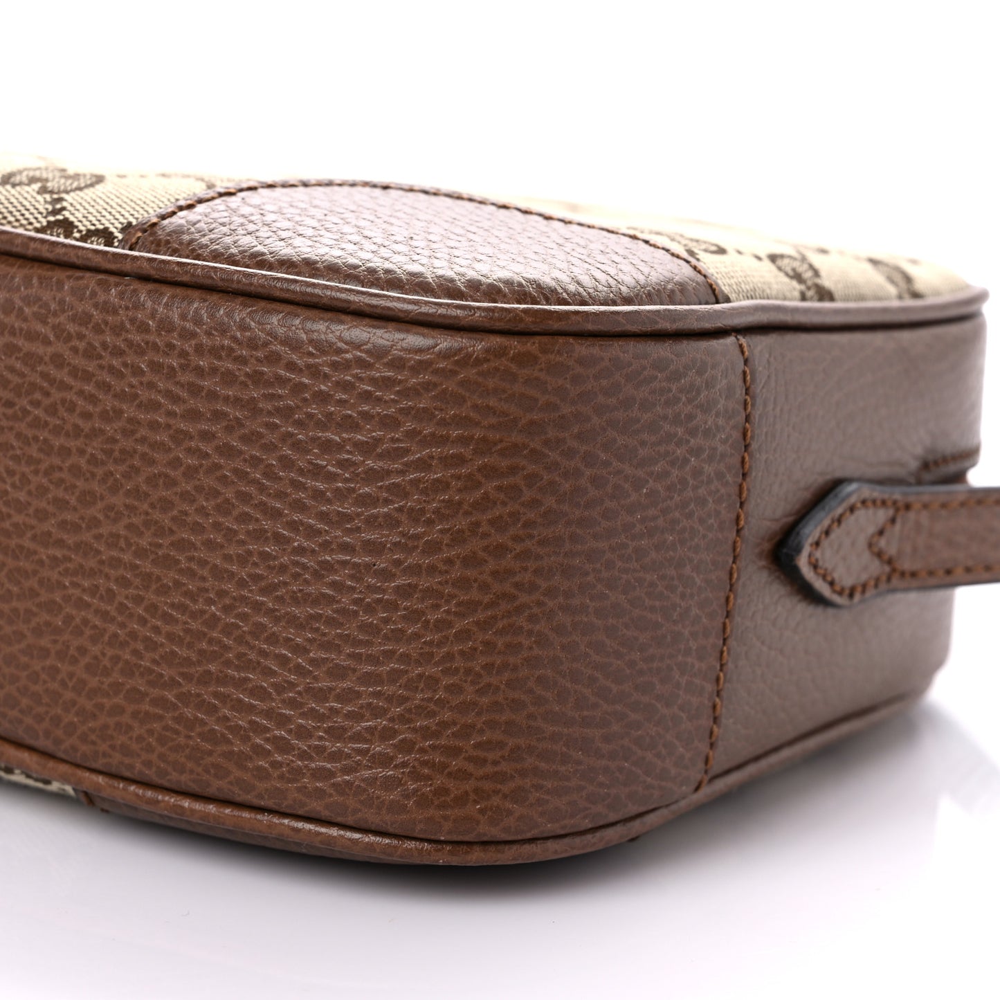 Monogram Mini Bree Messenger Bag Beige Tabacco