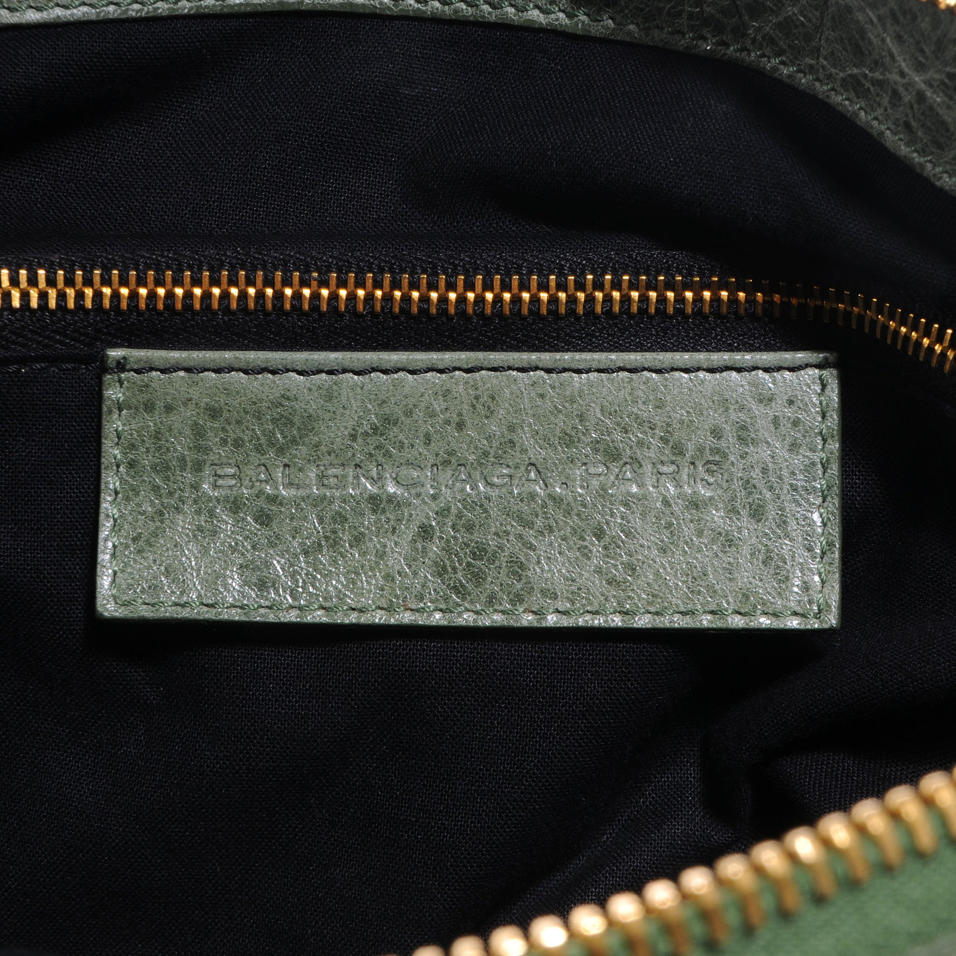 Balenciaga Agneau Giant 21 Gold Hardware Work Vert Thyme 6 of 8