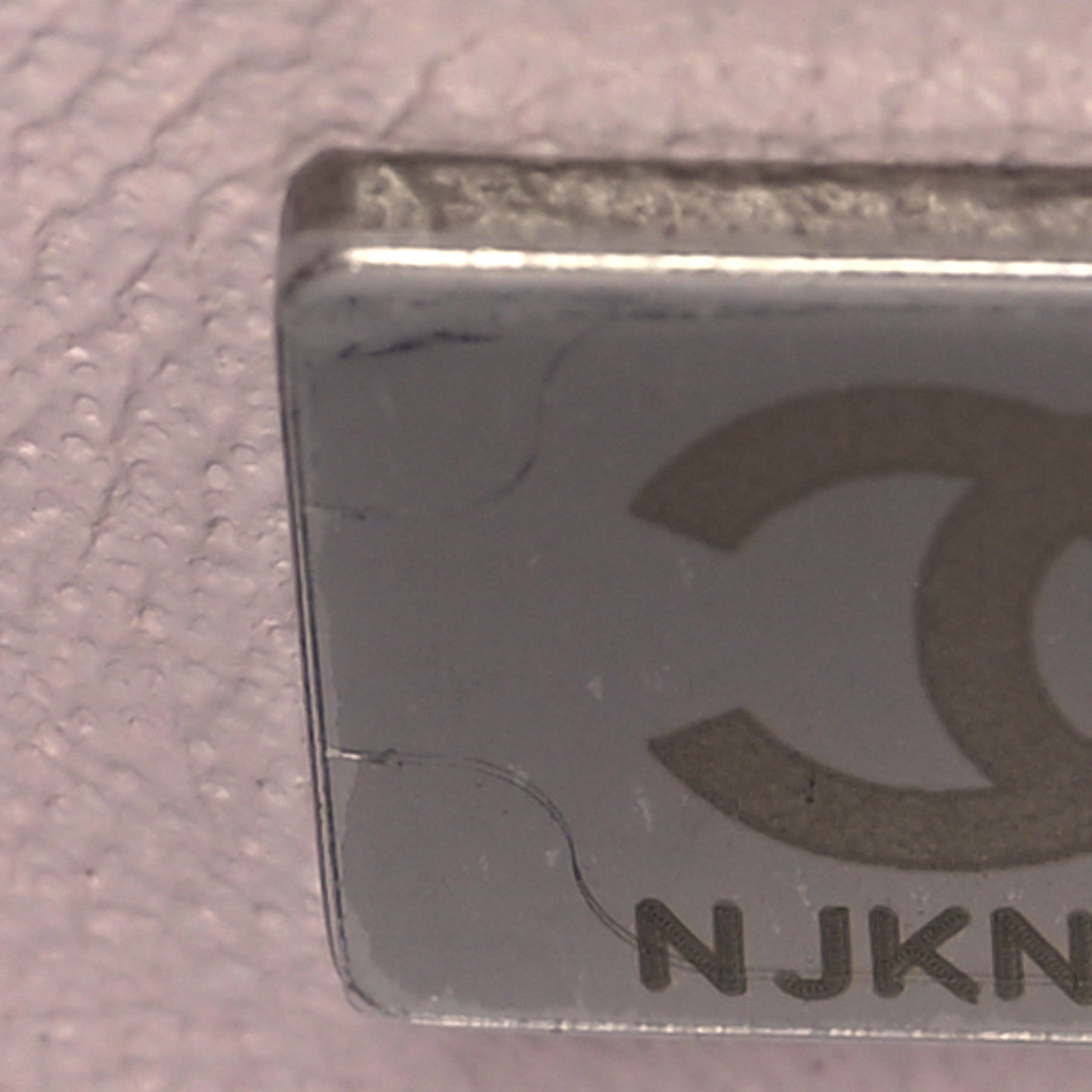 Chanel Lambskin Quilted Mini Rectangular Flap Light Purple 7 of 10