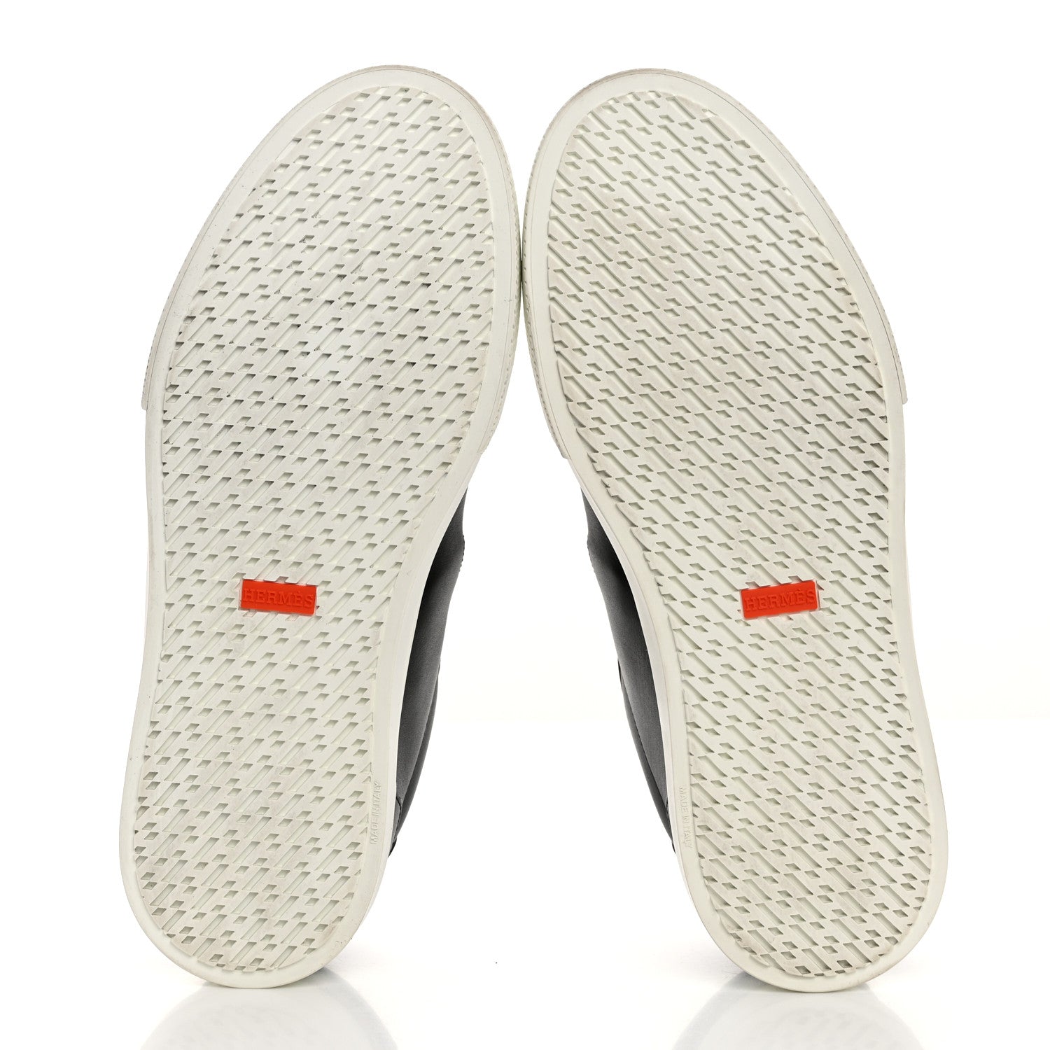 Hermes Calfskin Day Sneakers 44 Black 5 of 7