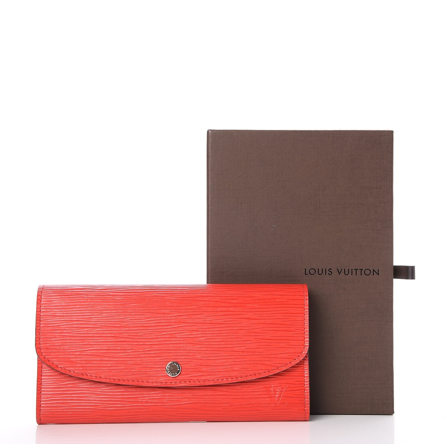 Louis Vuitton Epi Emilie Wallet Coquelicot 7 of 8