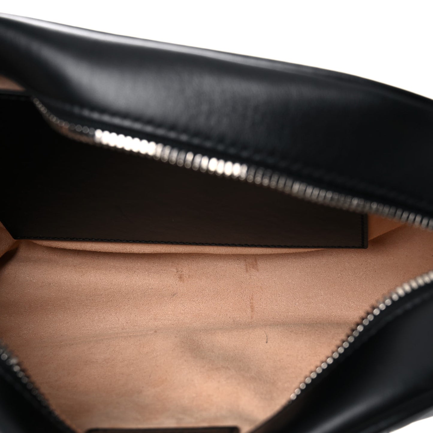 Calfskin Matelasse Aria Small GG Marmont Chain Shoulder Bag Black