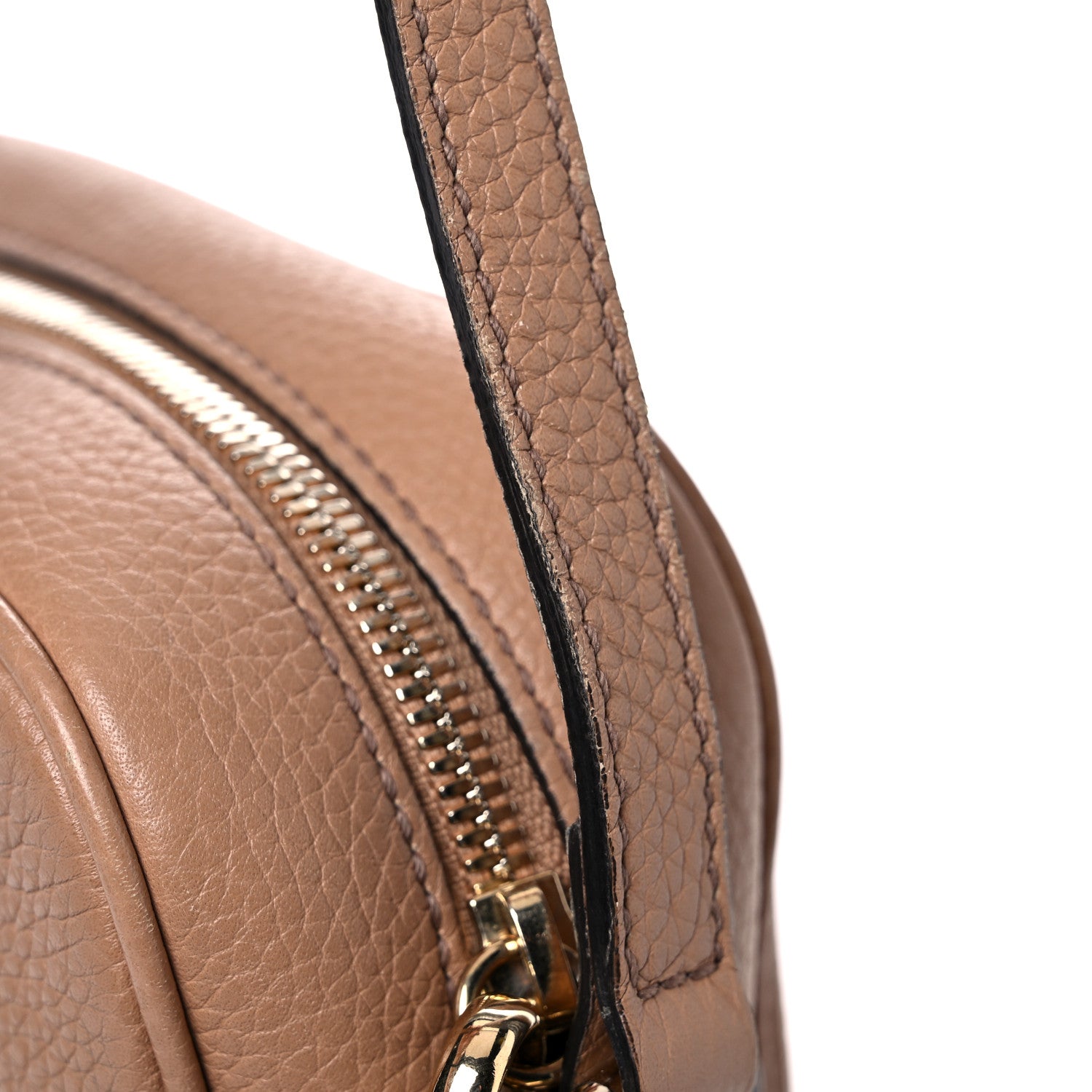 Gucci Pebbled Calfskin Small Soho Disco Bag Camelia 22 of 22
