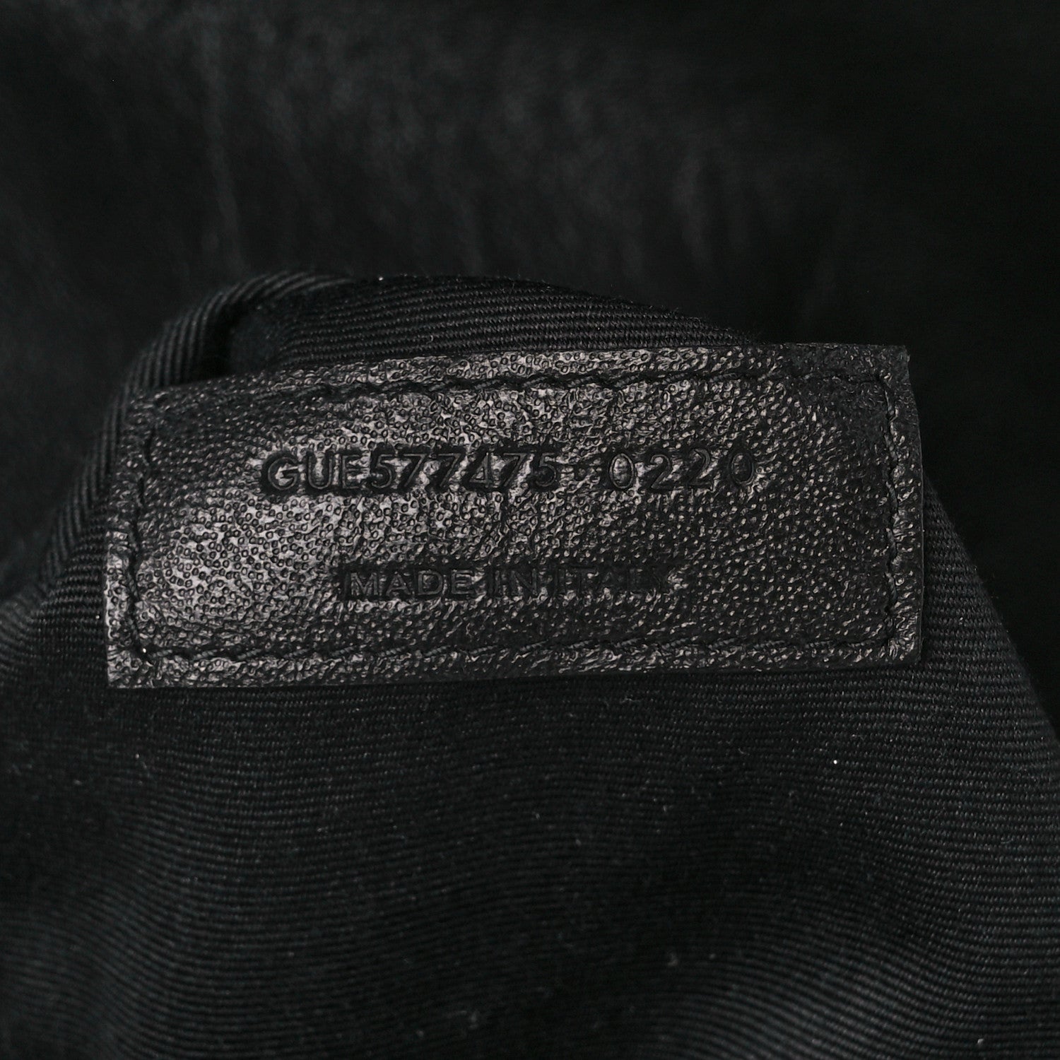 Saint Laurent Lambskin Quilted Monogram Monochrome Medium Loulou Puffer Chain Satchel Black 8 of 12