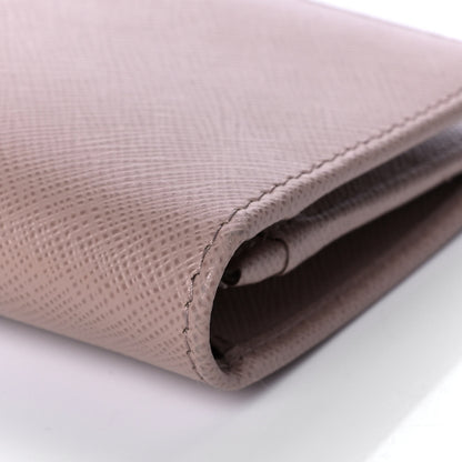 Prada Saffiano Colour Continental Flap Wallet Cammeo 9 of 10