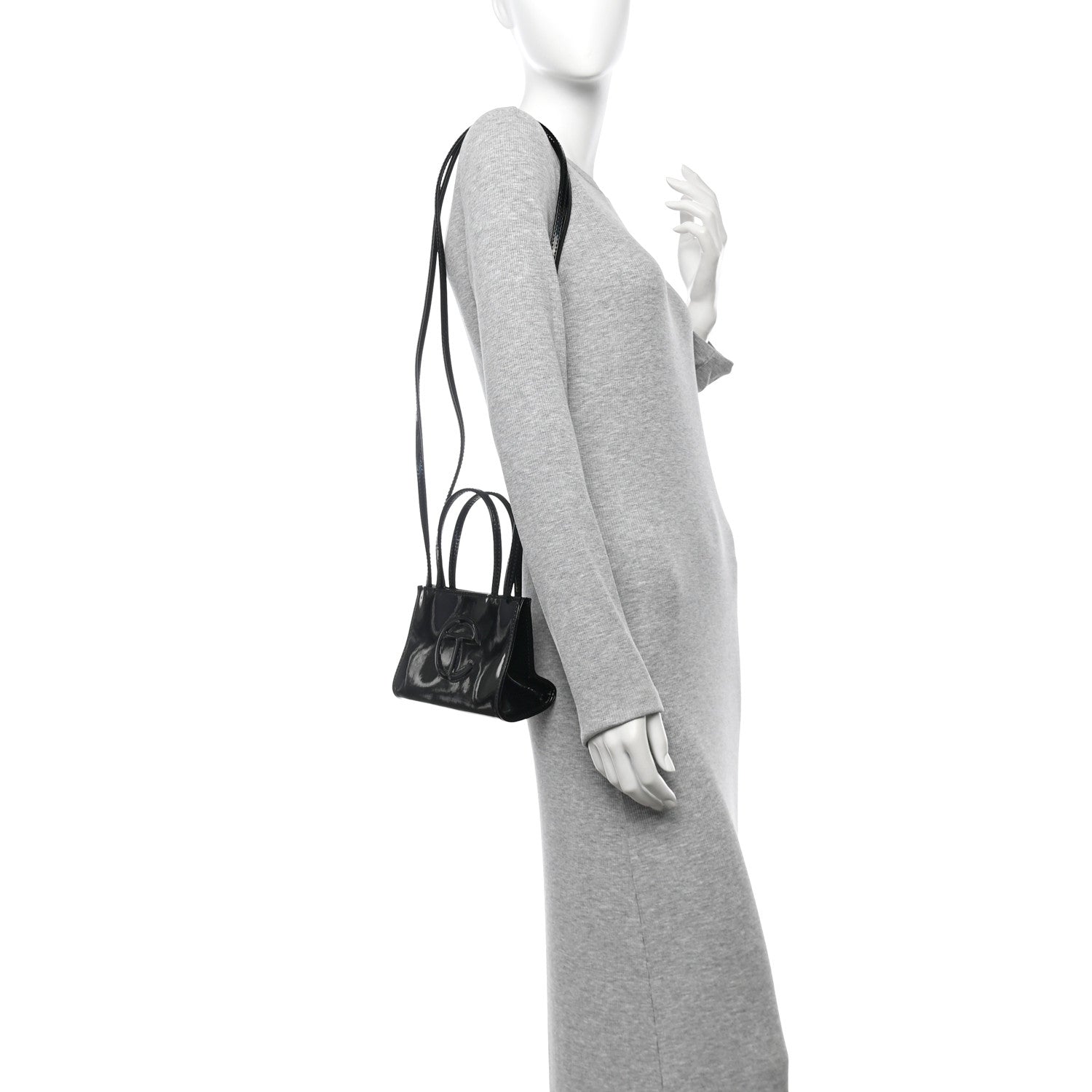 ミニトートバッグ ショルダーバッグ TELFAR ブラック2way Telfar ショルダーバッグ/2 WAY/SMALL/BLACK。ハンドバッグ