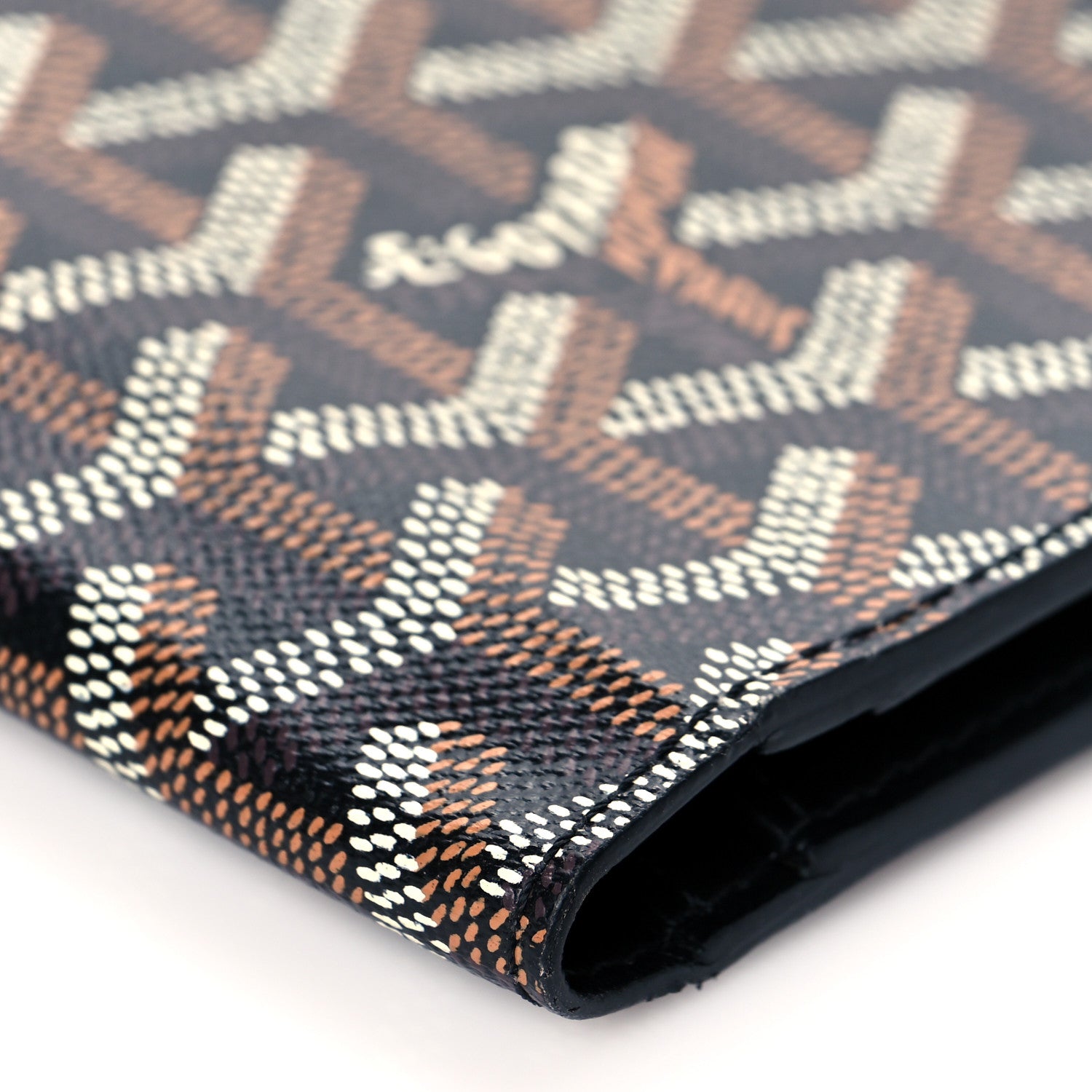 Goyard Goyardine Long Bi-Fold Wallet Black 7 of 8