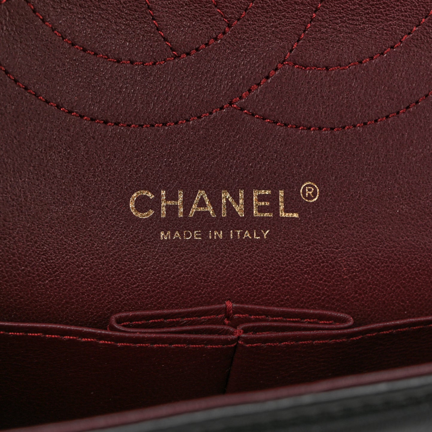Aged Calfskin Quilted 2.55 Reissue 226 Flap Black