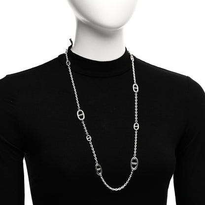 Hermes Sterling Silver Farandole Necklace 80 2 of 6