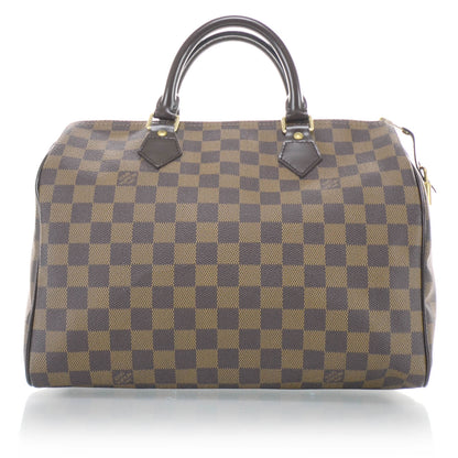 Louis Vuitton Damier Ebene Speedy 30 1 of 12