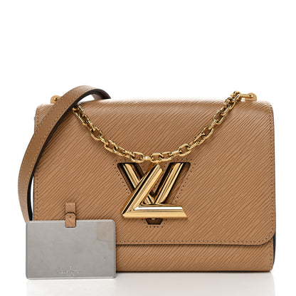 Louis Vuitton Epi Twist Shoulder Bag MM Camel 3 of 10