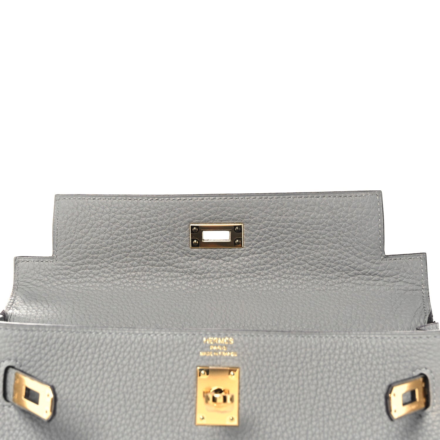 Hermes Togo Kelly Retourne 25 Gris Mouette 19 of 38