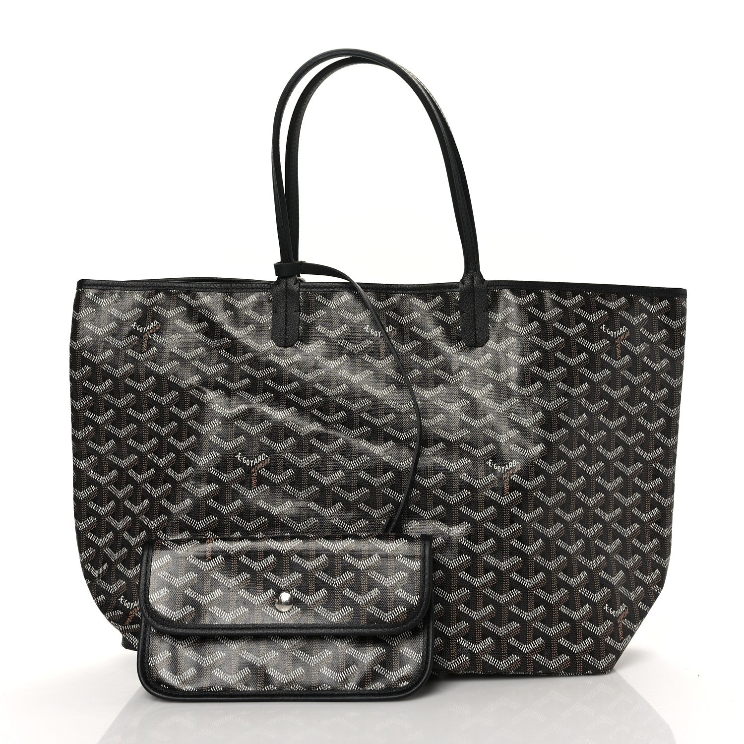 Goyard Goyardine Saint Louis PM Black 3 of 10