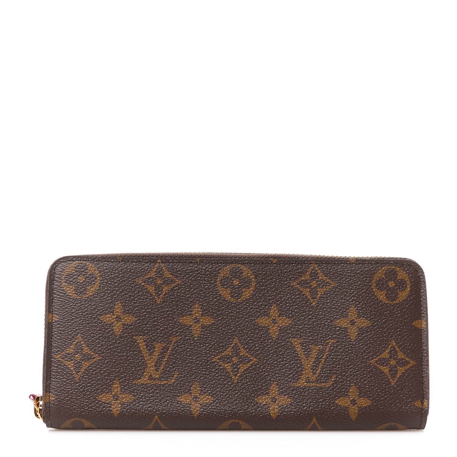 Louis Vuitton Monogram Clemence Wallet Fuchsia 1 of 9