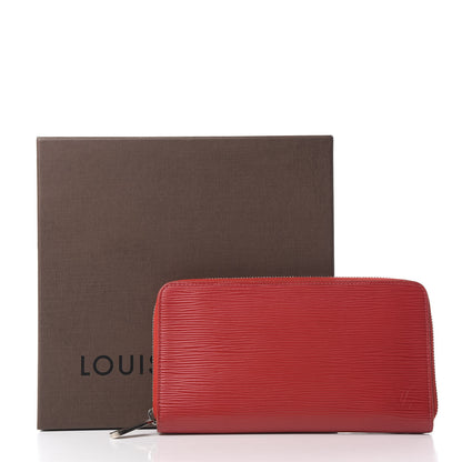 Louis Vuitton Epi Zippy Organizer Wallet Red 10 of 10