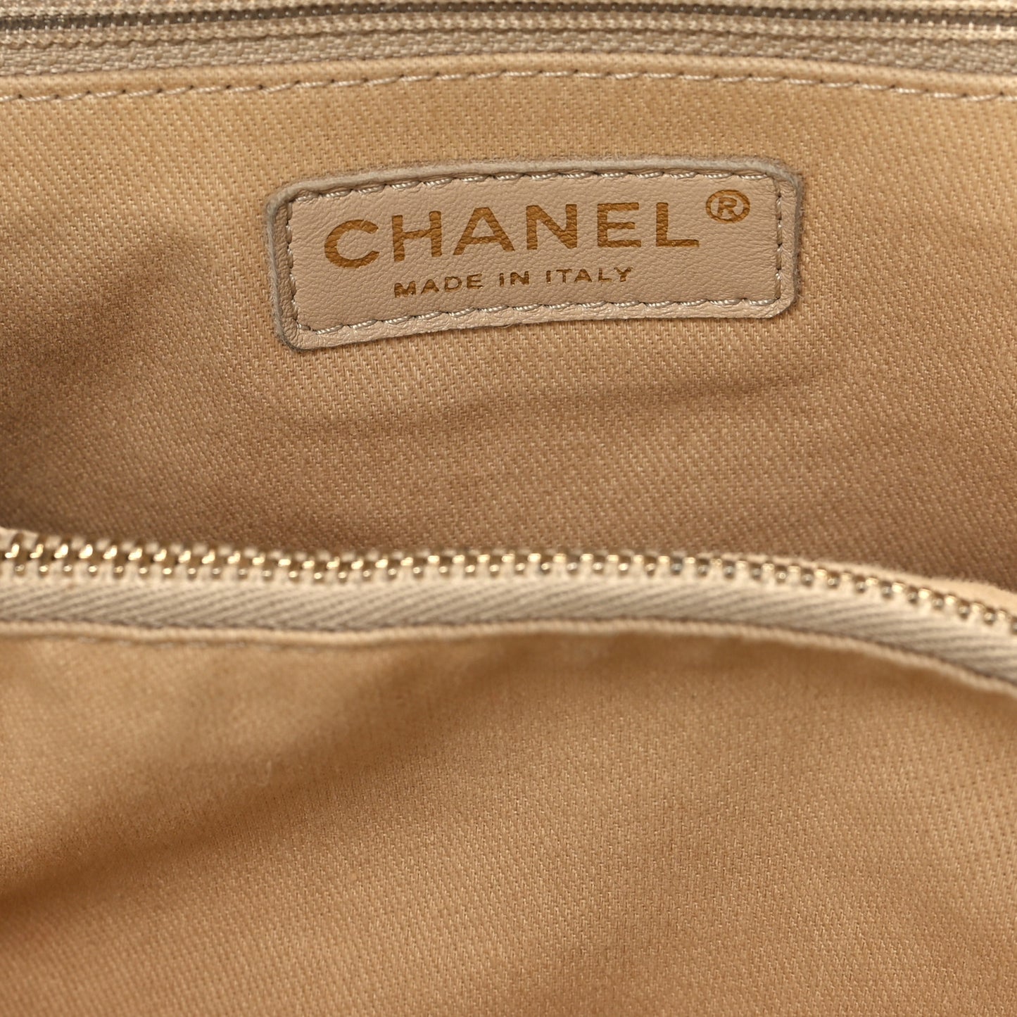 Metallic Calfskin Perforated Up In The Air Tote Silver