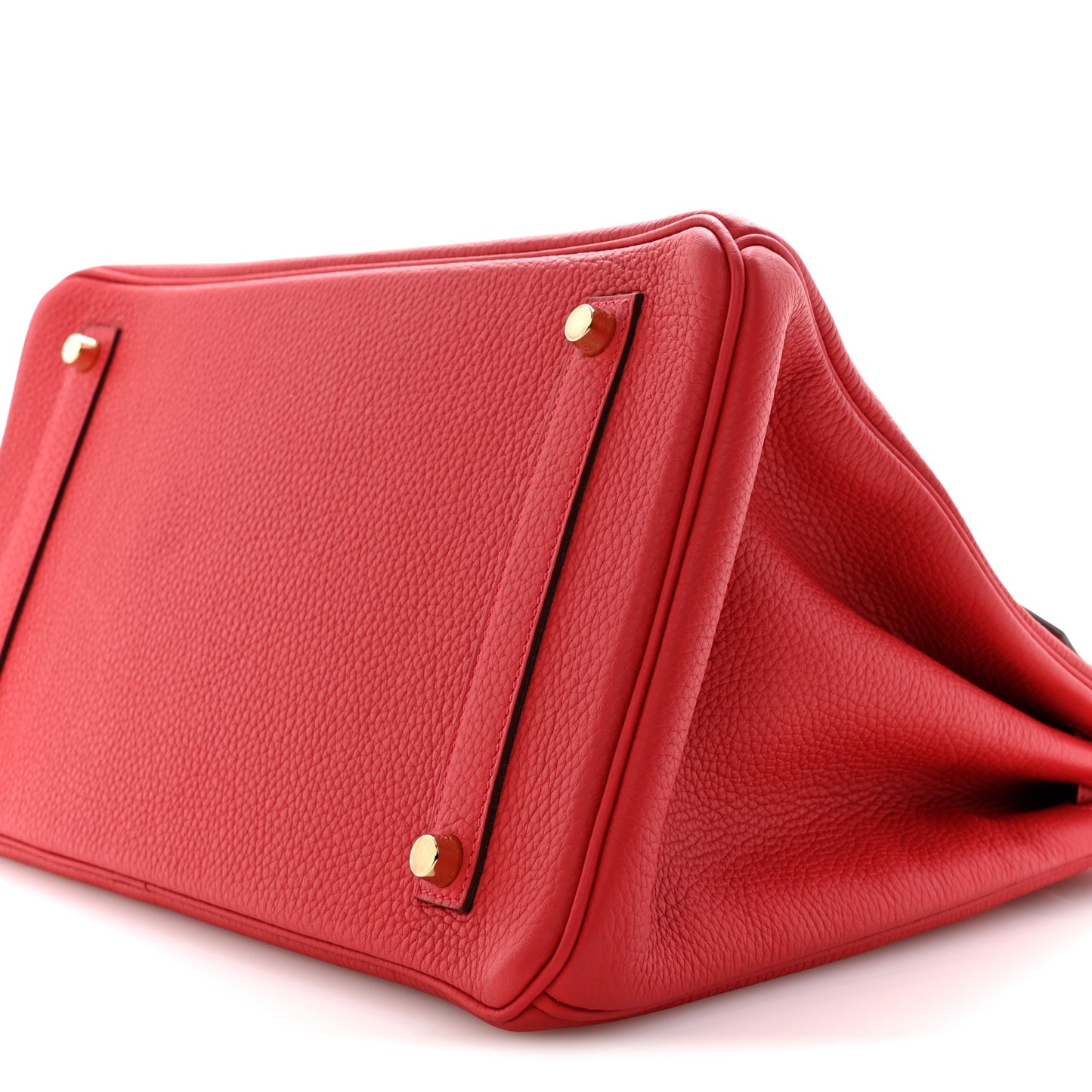 Taurillon Clemence BIRKIN 35 Rouge Casaque