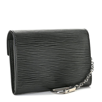 Louis Vuitton Epi Key Pouch Noir 3 of 9