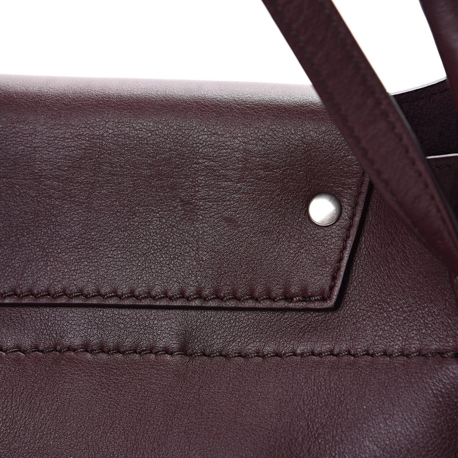 Celine Smooth Calfskin Small Big Bag Burgundy 11 of 11