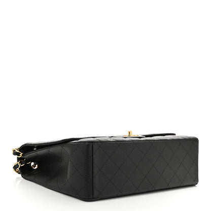 Chanel Caviar Quilted Maxi Single Flap Black 4 of 10