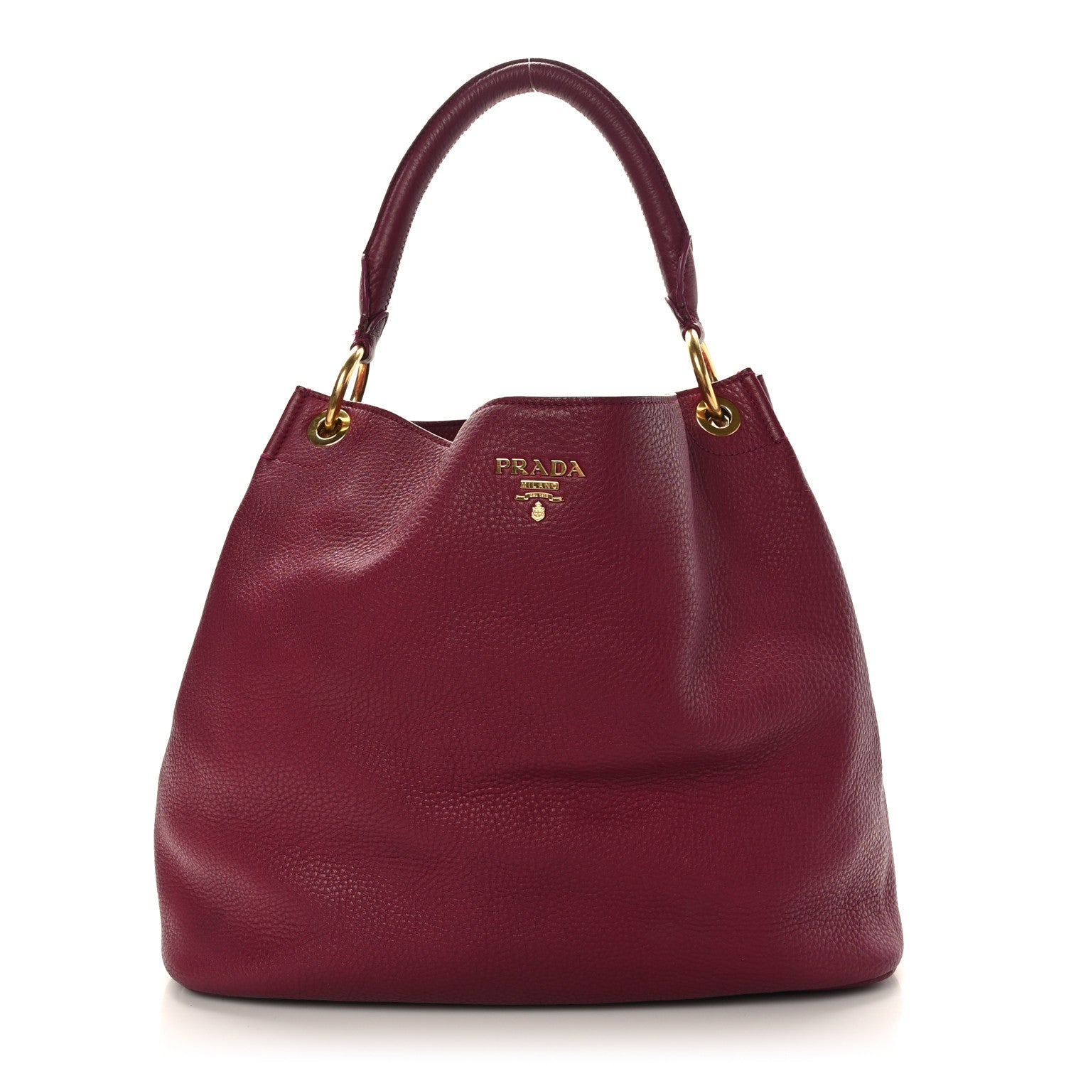 Prada Vitello Daino Hobo Ametista 1 of 10