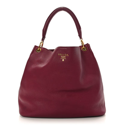 Prada Vitello Daino Hobo Ametista 1 of 10