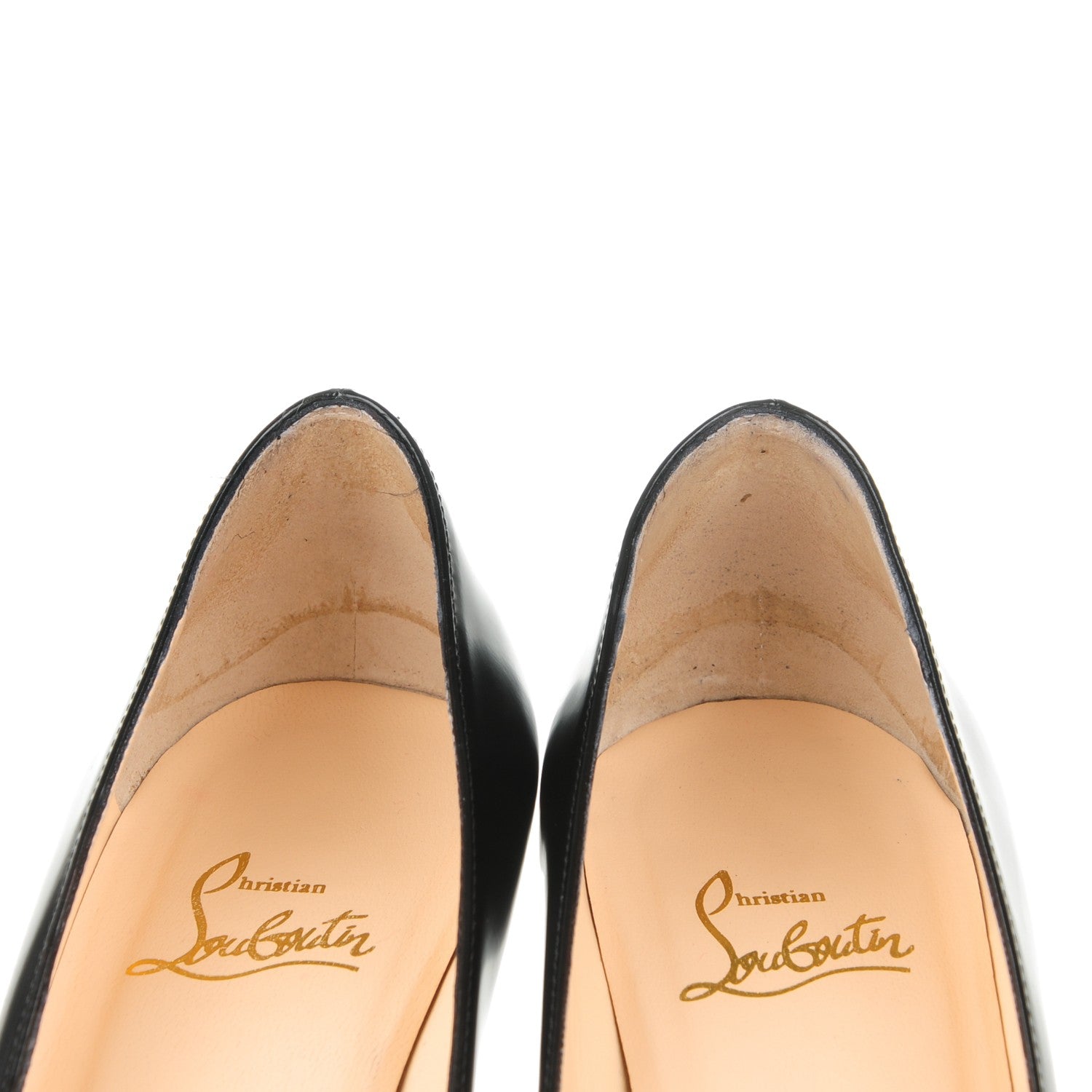Christian Louboutin Jazz Calf New Simple 120 Pumps 37 Black 7 of 7