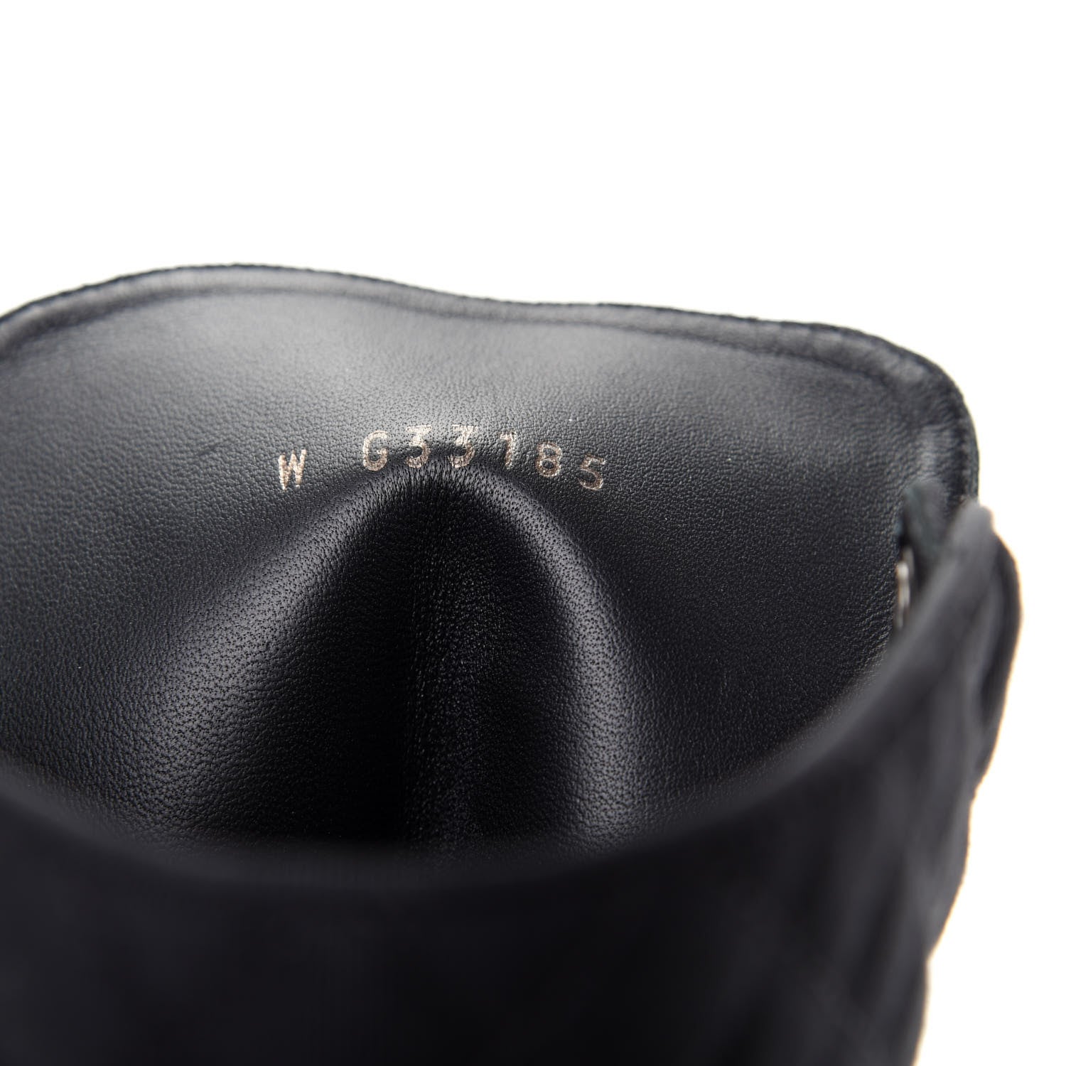 Chanel Grosgrain Pearl Chain CC Combat Short Boots 36 Black 10 of 10
