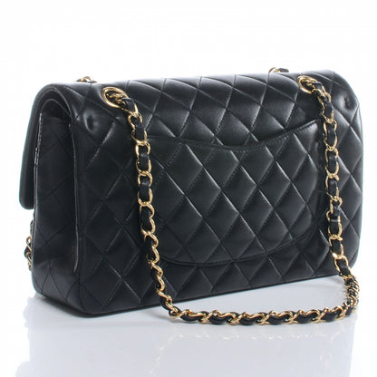 Chanel Lambskin Medium Double Flap Black 3 of 7