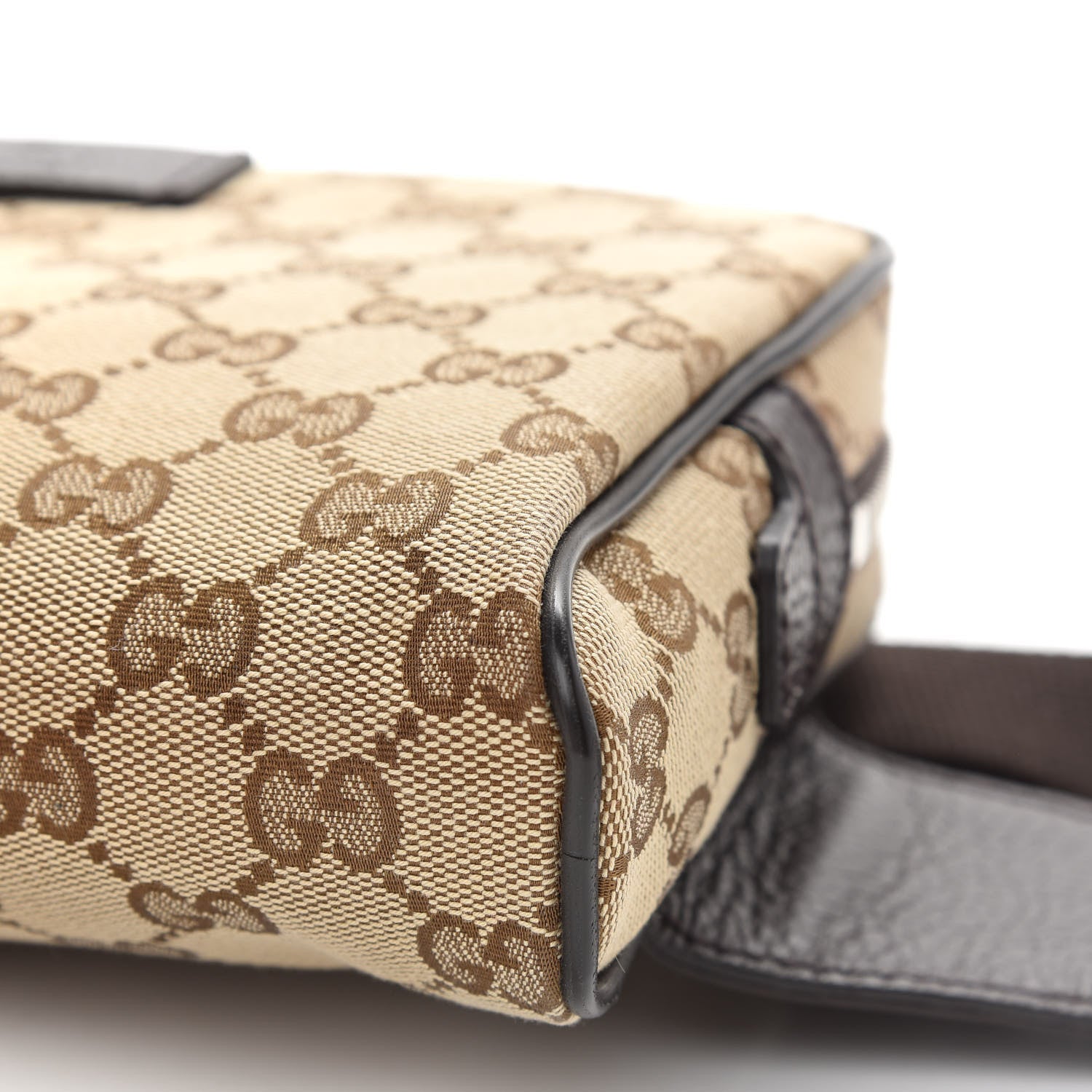 Gucci Monogram Belt Bag Dark Brown 9 of 9