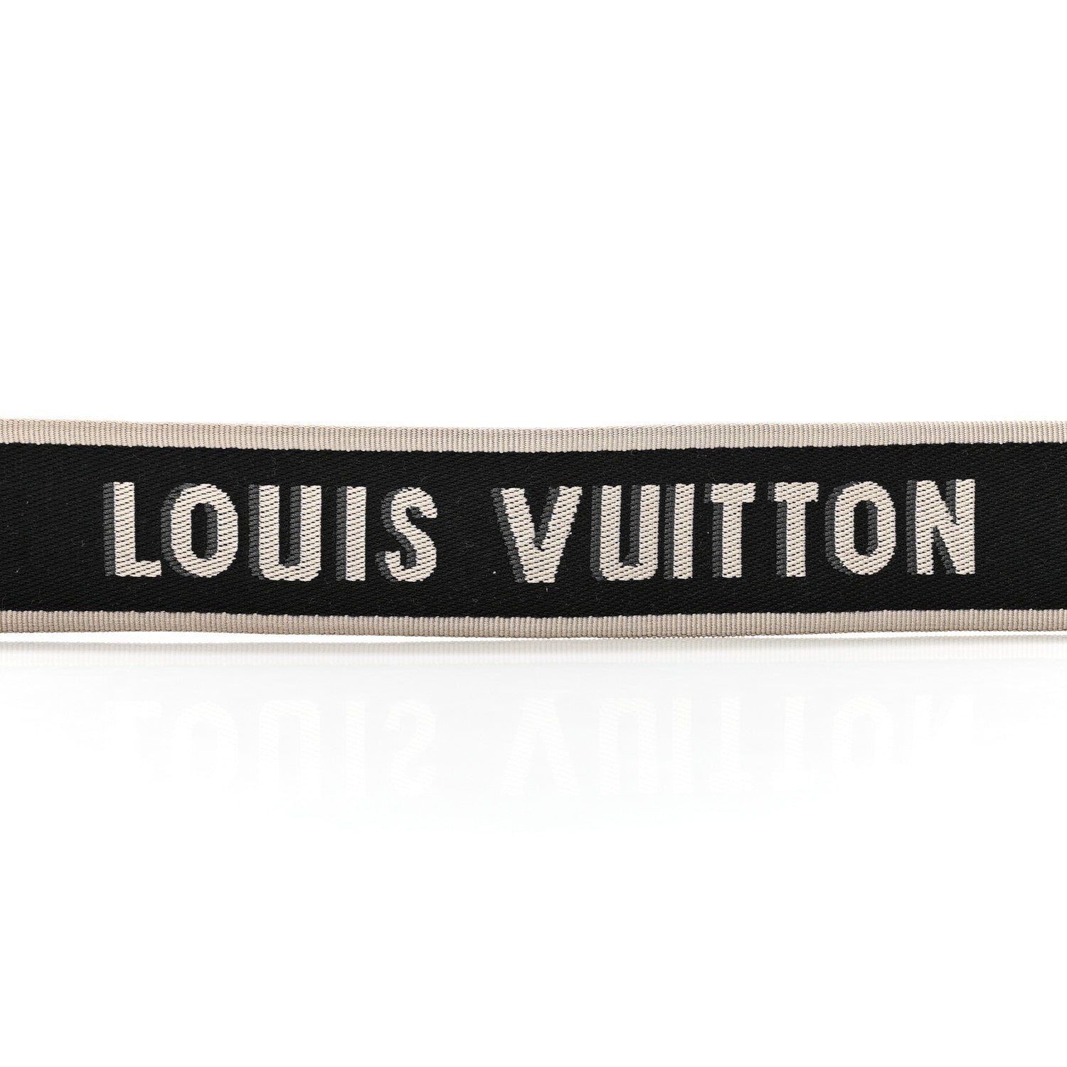 Louis Vuitton Jacquard Diane Shoulder Strap Black Ivory 3 of 4