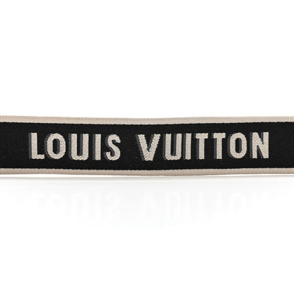 Louis Vuitton Jacquard Diane Shoulder Strap Black Ivory 3 of 4