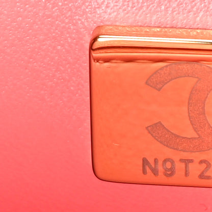 Chanel Caviar Quilted Extra Mini Coco Handle Flap Pink 6 of 10