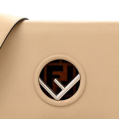 Fendi Vitello Century Velvet F is Fendi FF Kan I Shoulder Bag Tobacco Amido 8 of 14