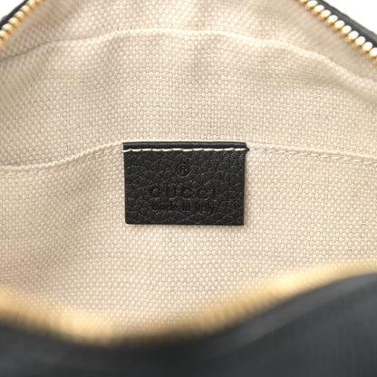 Gucci Pebbled Calfskin Small Soho Disco Bag Black 6 of 9