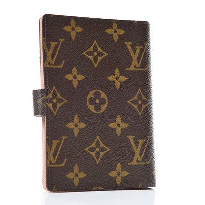 Louis Vuitton Monogram Affiche Small Ring Agenda Cover 3 of 6