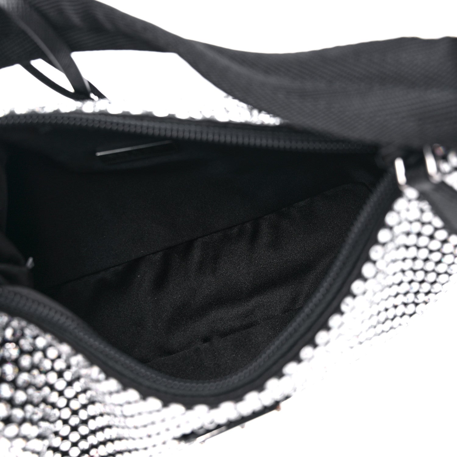Prada Satin Crystal Mini Re-Edition 2000 Bag Cristal 5 of 8