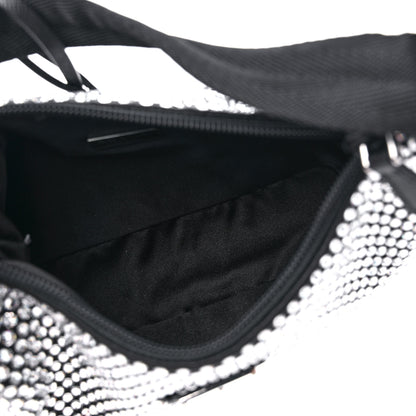 Prada Satin Crystal Mini Re-Edition 2000 Bag Cristal 5 of 8